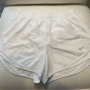 Nike women’s dry fit shorts size Large